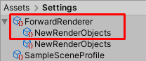 ForwardRenderer with Renderer Feature assigned to it.