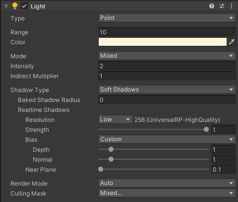 The Light component | Universal RP | 11.0.0