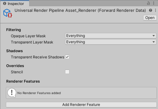 URP Forward Renderer