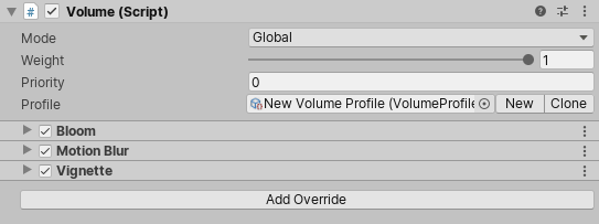 unity set volume scroll to current