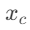 $x_c$
