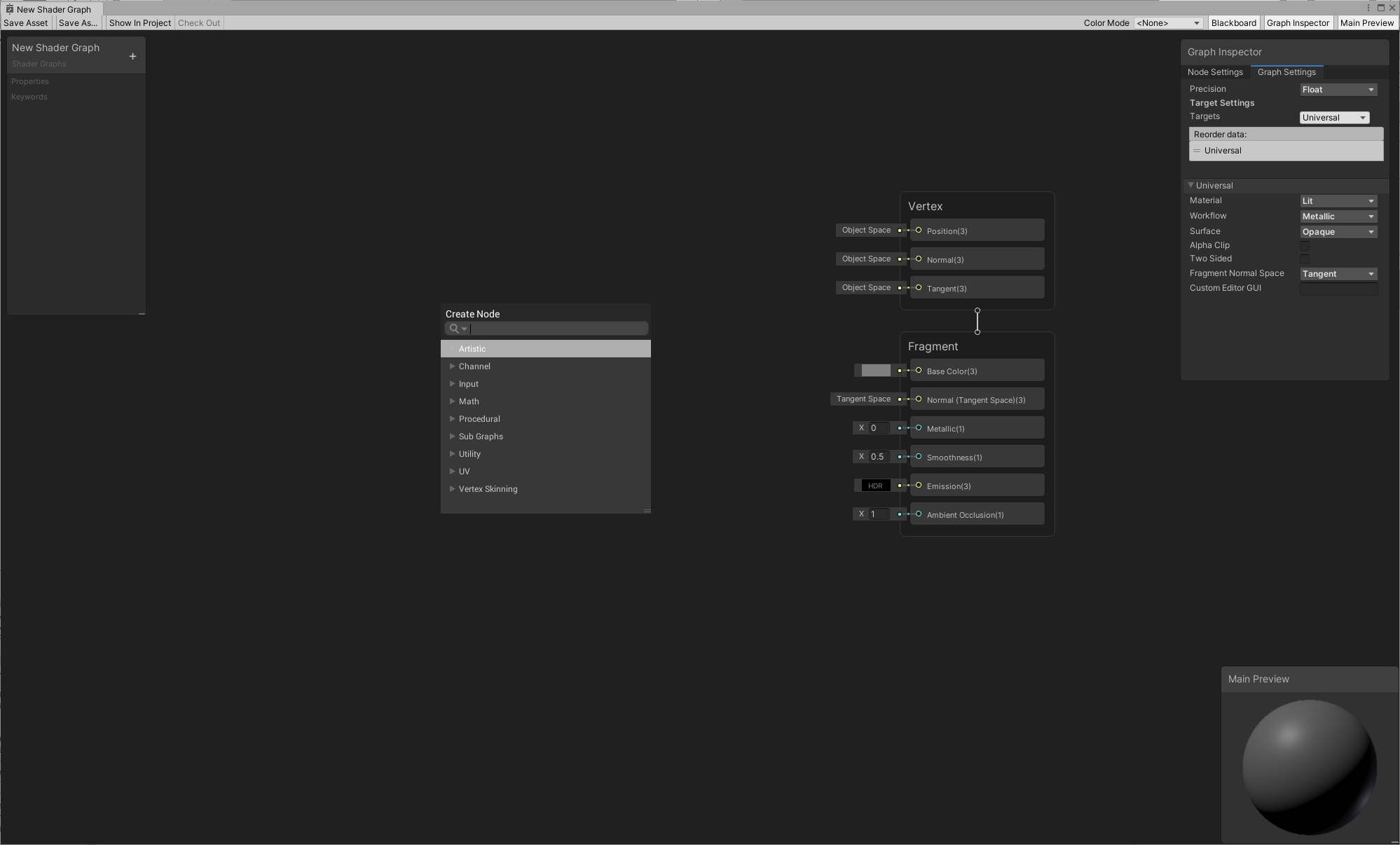 Unity Shader Graph