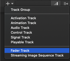 AddFaderTrack