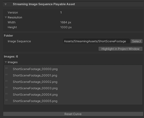 StreamingImageSequencePlayableAsset