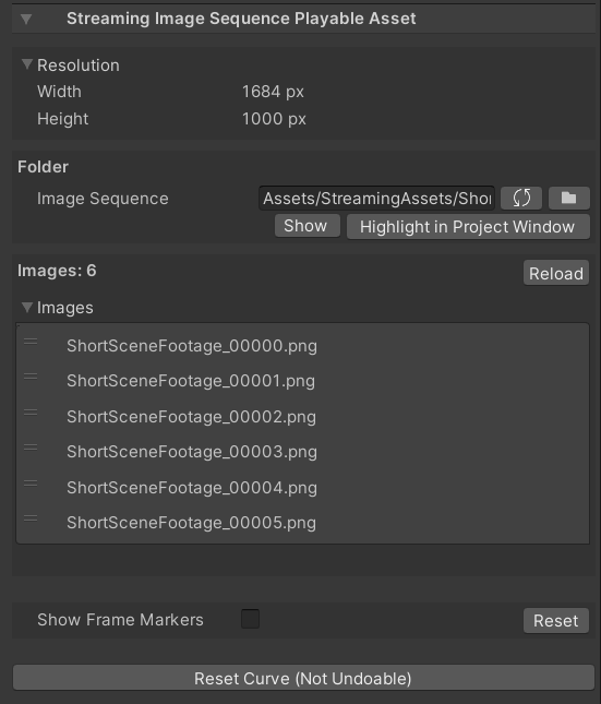 StreamingImageSequencePlayableAsset
