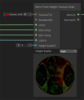 Deriv From Height Texture Grad | Surface Gradient Bump Mapping | 0.2.1