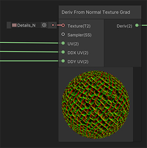 Deriv From Normal Texture Grad | Surface Gradient Bump Mapping | 0.2.1