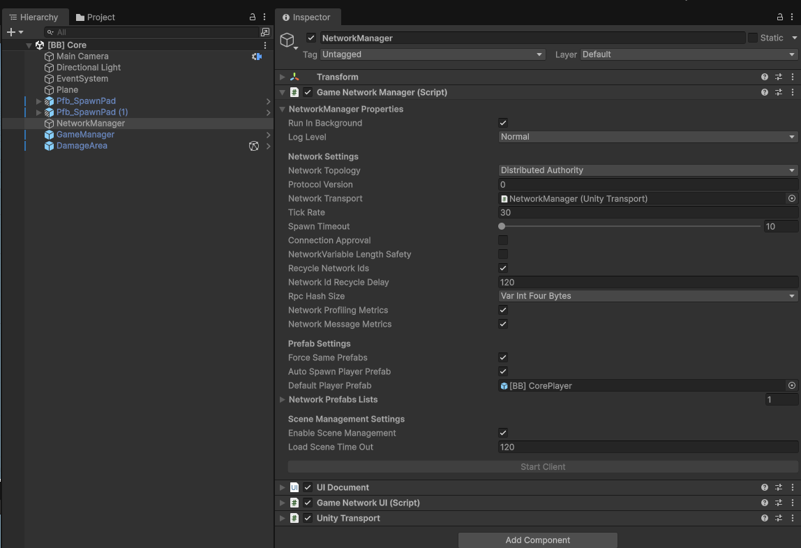 NetworkManager Setup