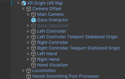 XROriginHandsAndControllersConfiguration