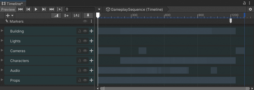 GameplaySequence Timeline instance