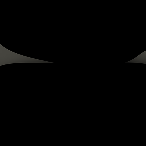 A dark square texture, with lighter v-shaped areas at the left and right edges.