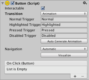 Animation Integration | Unity UI 