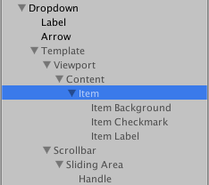 Dropdown Unity Ui 1 0 0