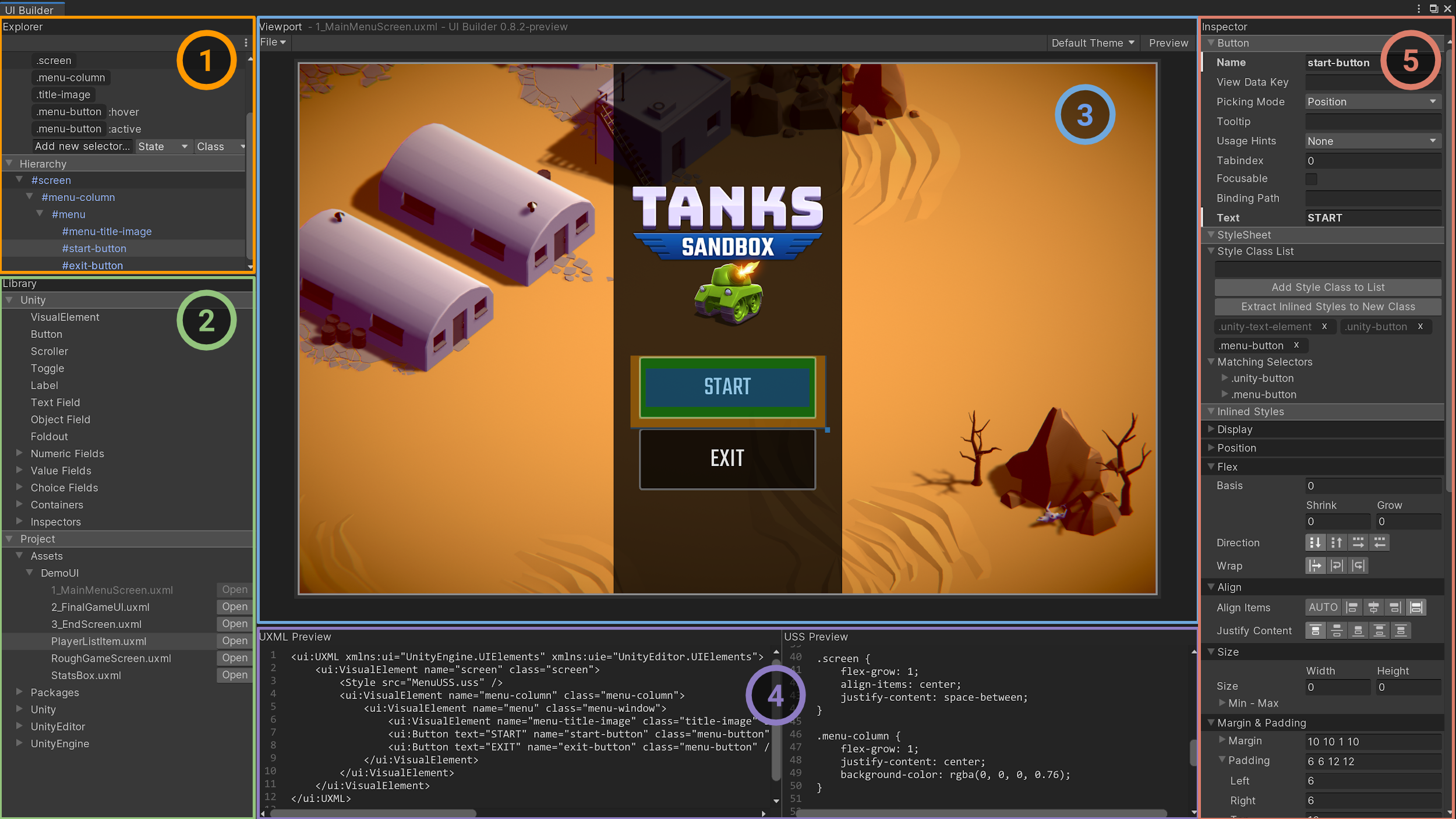 unity 3d user interface