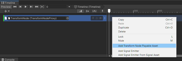 TimelineAddPlayableAsset