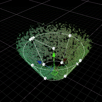 Set Position (Shape : Cone), Visual Effect Graph