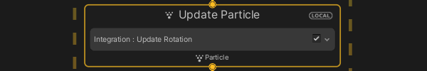 Manually adding the Update Rotation Block lets you manually enable or disable it.