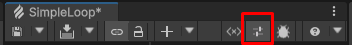 Icon at the top right corner of the Toolbar that opens the VFX Control panel.