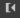 The Dock Left button. An arrow points to the left side of a rectangle.
