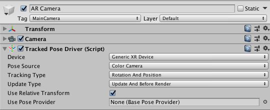 Tracked Pose Driver alt text