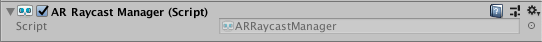 AR Raycast Manager
