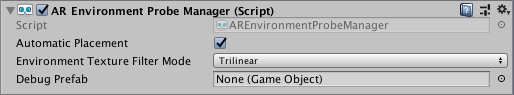 AR environment probe manager