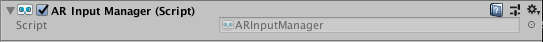 AR Input Manager