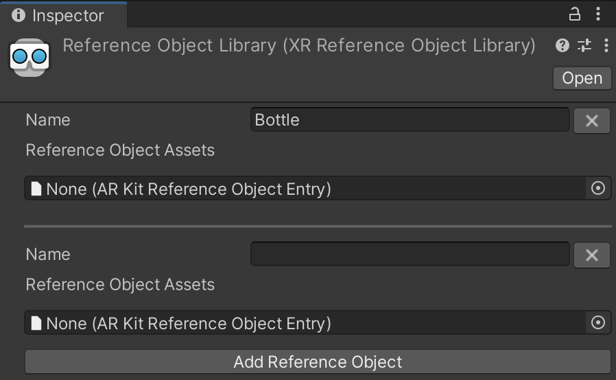 A reference object library