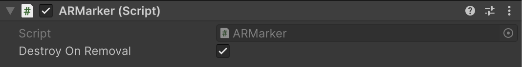 AR Marker component
