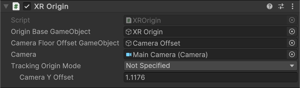 XR Origin