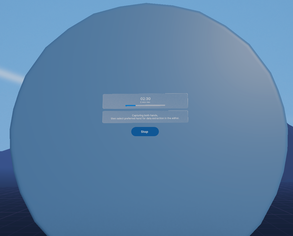 Recording Panel UI
