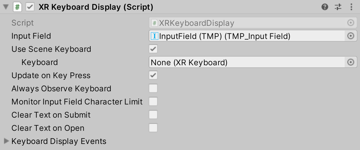 keyboard-display