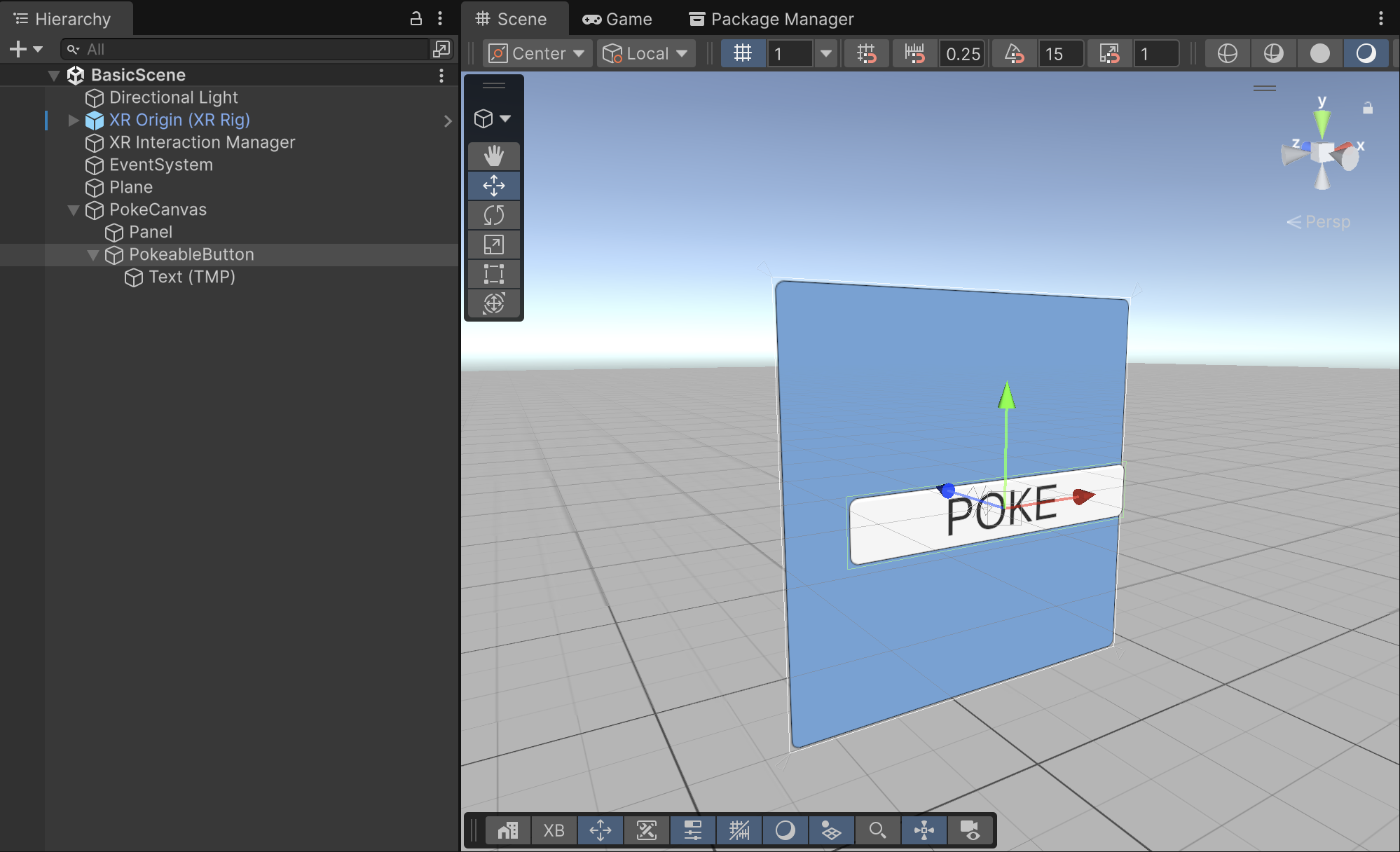 Worldspace uGUI Button