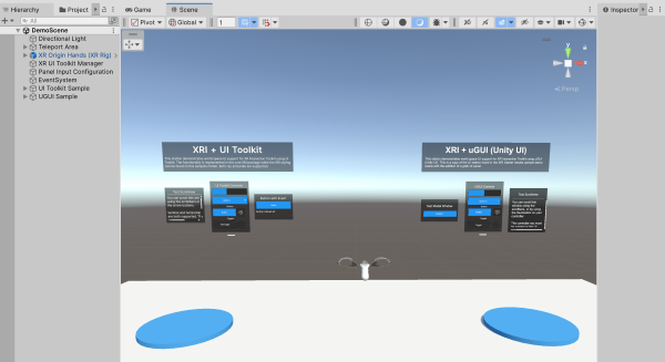 World Space UI Sample