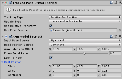 Arm Model TPD Examples