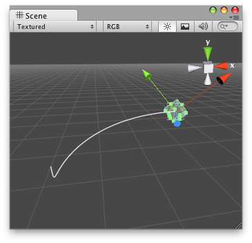 bezier curve unity