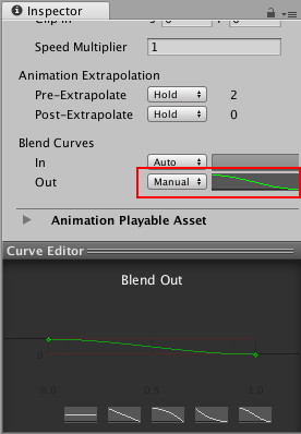 选择 Manual 并单击预览以打开曲线编辑器 (Curve Editor)