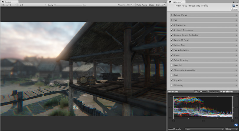 Post-processing stack（后期处理栈） - Unity 手册