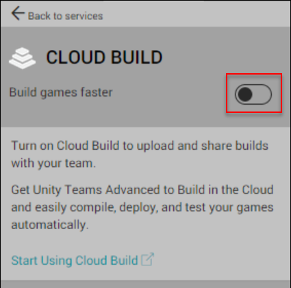 ios credentials for unity cloud build