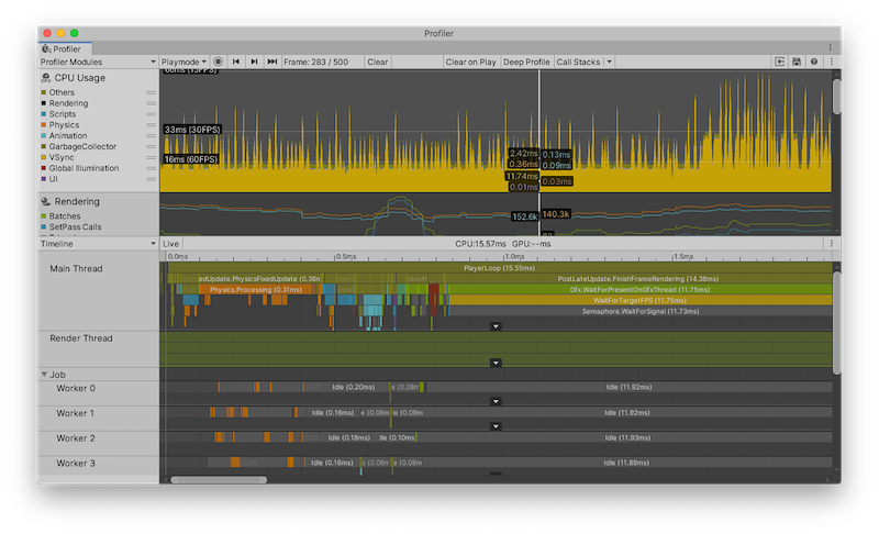 CPU Usage Profiler 模块