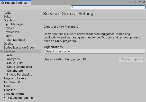 Unity Project settings. Unity Startup settings. Unity services реабилитация. Требования к разработчику Unity.