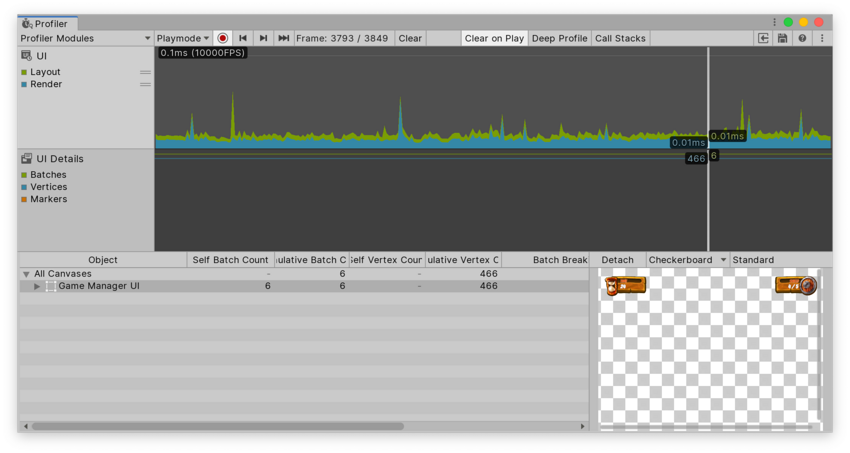 UI 和 UI Details Profiler 模块