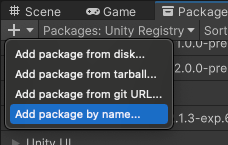 Add package by name option