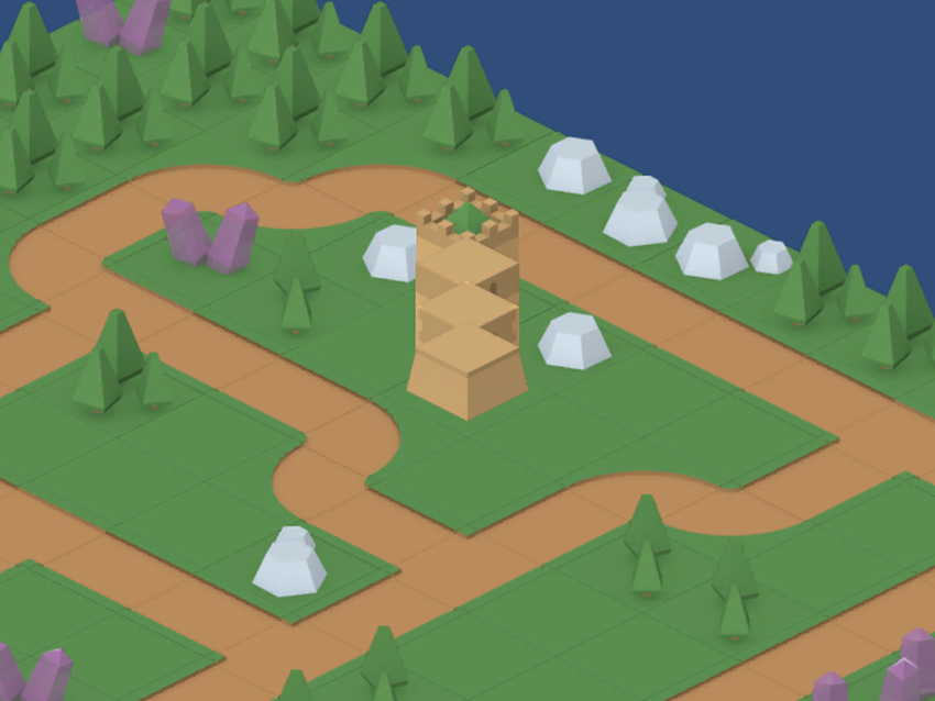 在分块模式 (Chunk Mode) 中渲染的相同场景。