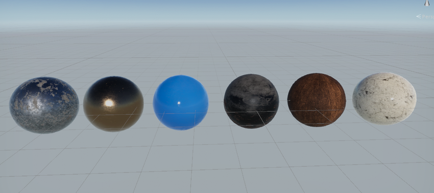 从 FBX 导入的材质，与 Unity 中看到的相同。