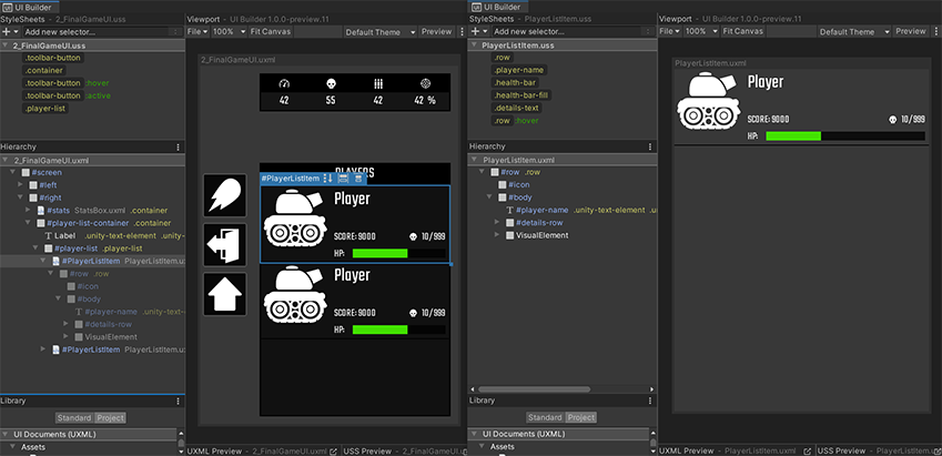 在 UI Builder 中打开 (Open in UI Builder) 示例