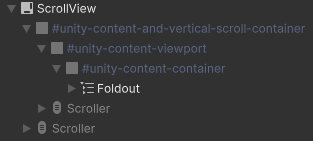 ScrollView 元素的层级结构