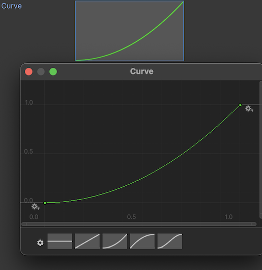 CurveField 控件示例