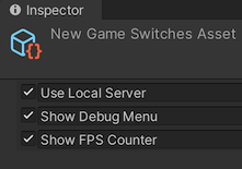 GameSwitch Inspector 预览