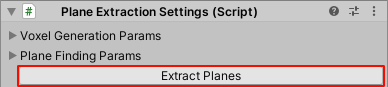 Extract Planes 按钮